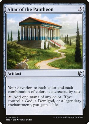 Altar of the Pantheon - Foil<br /><span class="collector-number">Collector No. 231</span>