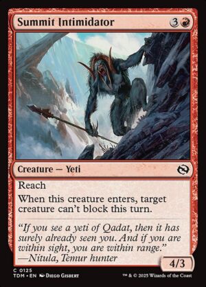 Summit Intimidator - Foil<br /><span class="collector-number">Collector No. 125</span>