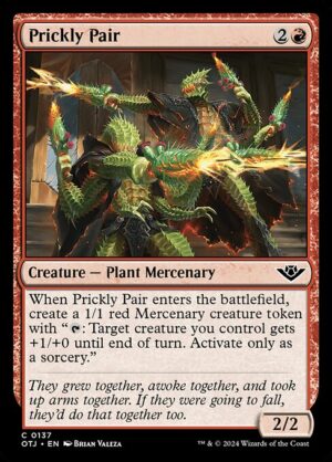 Prickly Pair<br /><span class="collector-number">Collector No. 137</span>