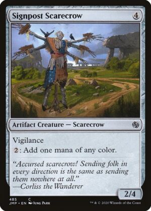 Signpost Scarecrow<br /><span class="collector-number">Collector No. 485</span>