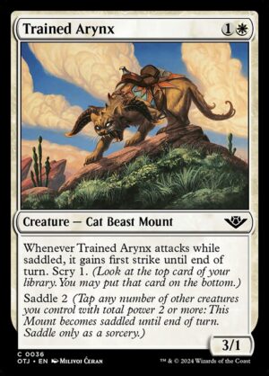 Trained Arynx<br /><span class="collector-number">Collector No. 36</span>