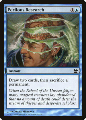 Perilous Research<br /><span class="collector-number">Collector No. 58</span>