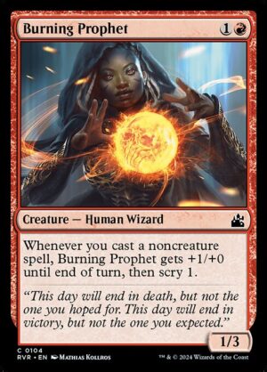 Burning Prophet<br /><span class="collector-number">Collector No. 104</span>