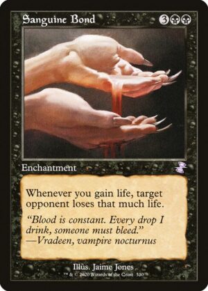Sanguine Bond<br /><span class="collector-number">Collector No. 330</span>